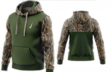 Load image into Gallery viewer, Camo Fleece Hoodie