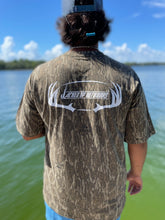 Load image into Gallery viewer, Horns Short Sleeve Pocket Tee in Bottomland Camo