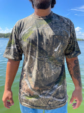 Load image into Gallery viewer, Horns Short Sleeve Pocket Tee in Mossy Oak DNA Camo