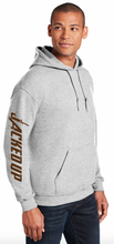 Load image into Gallery viewer, Horns Hoodie in Ash