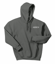 Load image into Gallery viewer, Fish Hoodie in Charcoal
