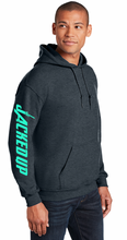 Load image into Gallery viewer, Fish Hoodie in Dark Heather