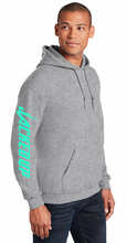 Load image into Gallery viewer, Fish Hoodie in Sport Grey