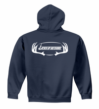 Load image into Gallery viewer, Horns Hoodie in Navy