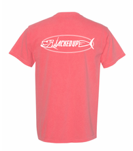 Load image into Gallery viewer, Fish Hook Short Sleeve Pocket Tee in Watermelon