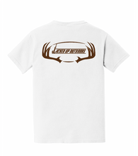 Load image into Gallery viewer, Hook & Horns Short Sleeve Pocket Tee in White