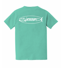 Load image into Gallery viewer, Fish Hook Short Sleeve Pocket Tee in Chalky Mint