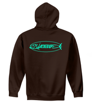 Load image into Gallery viewer, Fish Hoodie in Chocolate