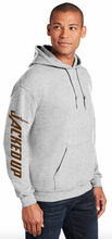 Load image into Gallery viewer, Horns Hoodie in Ash
