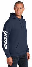 Load image into Gallery viewer, Horns Hoodie in Navy
