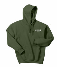 Load image into Gallery viewer, Horns Hoodie in Military Green
